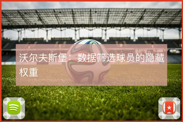 沃尔夫斯堡：数据筛选球员的隐藏权重